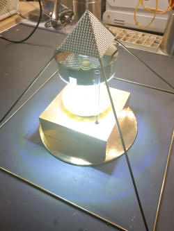 PIRAMIDE INFORMATA con Disco Vetro/Ceramica