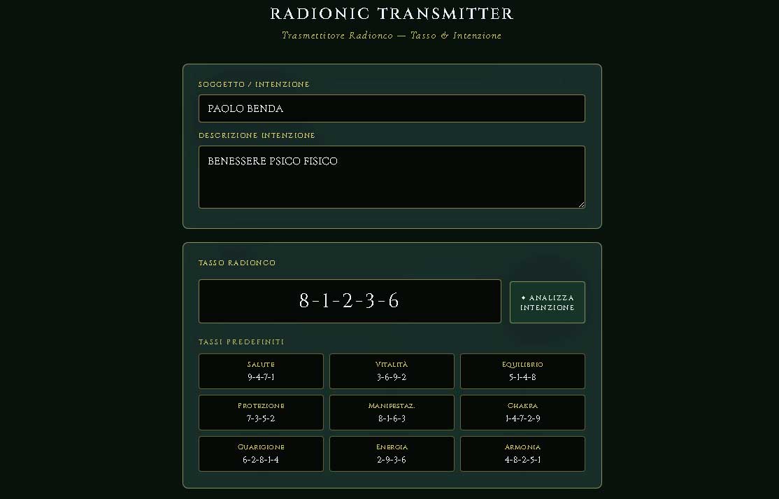 TRASMETTITORE RAD